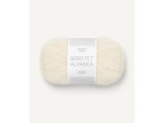 Børstet Alpakka 1012