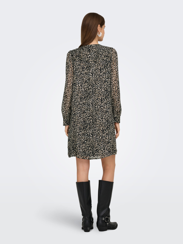 ONLMAVIE LIFE LS SHORT LOOSE DRESS WVN - Image 2