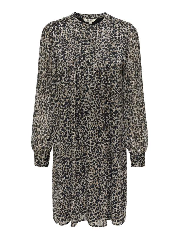 ONLMAVIE LIFE LS SHORT LOOSE DRESS WVN - Image 1