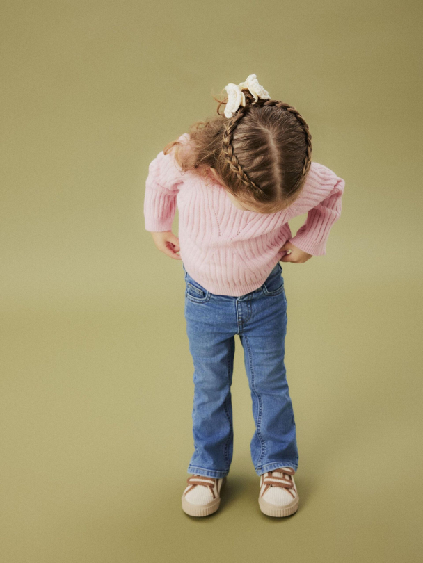 NMFPolly bootcut jeans, blå - Image 1