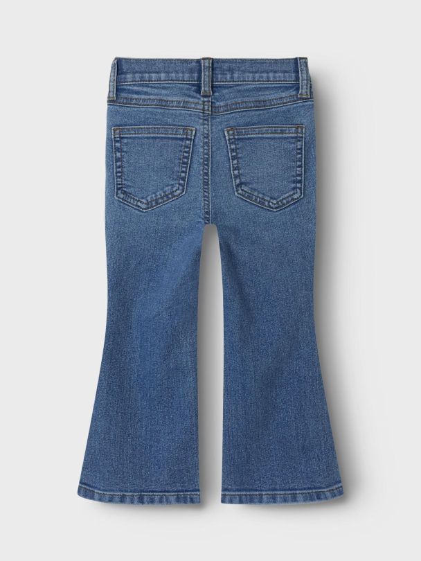 NMFPolly bootcut jeans, blå - Image 3