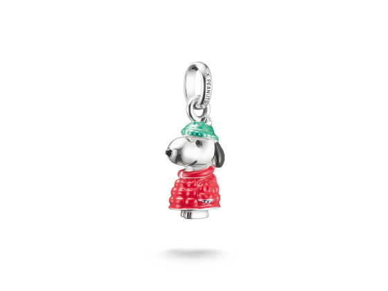 Thomas Sabo - Snoopy med vinterjakke Connect Charm