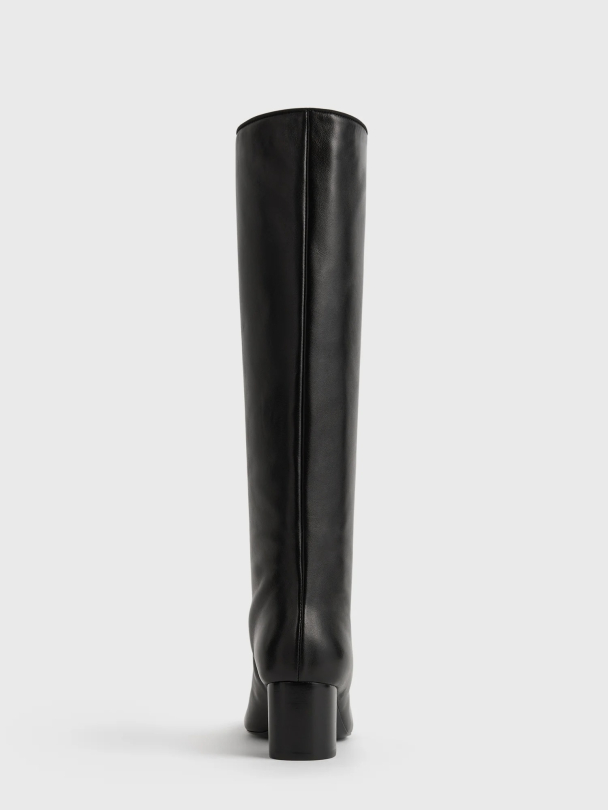 Downtown Nappa Knee-High Boots Black - Image 3