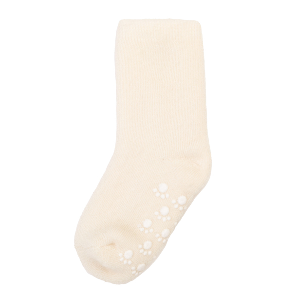 Ullsokker m/antiskli - Offwhite