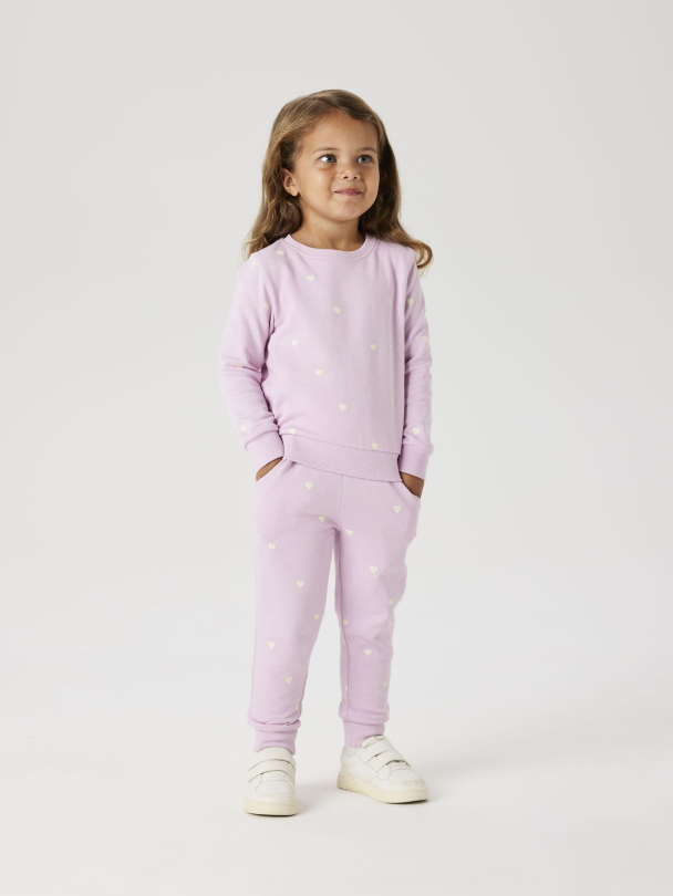 NMFValba joggebukse, rosa - Image 1
