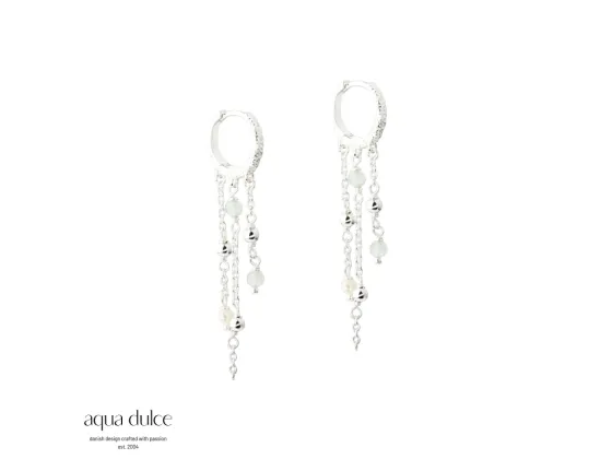 Øreringer - Lunella Sky (Sølv)