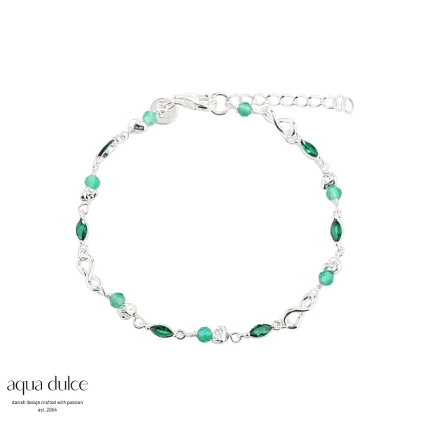 Armbånd - Green Garden (Sølv)
