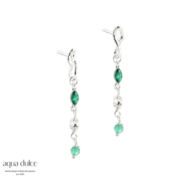 Øreheng - Green Garden (Sølv)