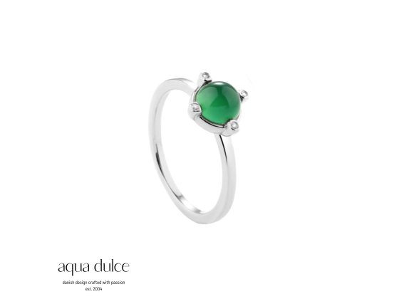 Ring - Green Peggy (Sølv)
