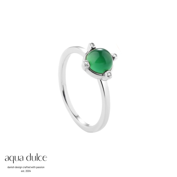 Ring - Green Peggy (Sølv)