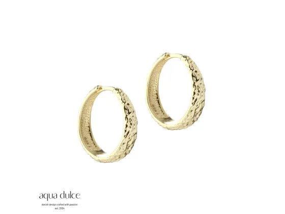 Øreringer - Cappa (Forgylt)