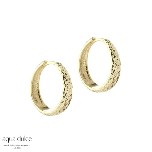 Øreringer - Cappa (Forgylt)