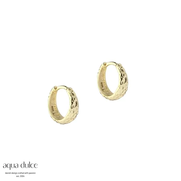 Øreringer - Cappa Small (Forgylt)