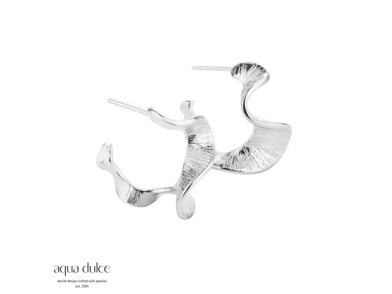 Øreringer - Rhumba Medium (Sølv)