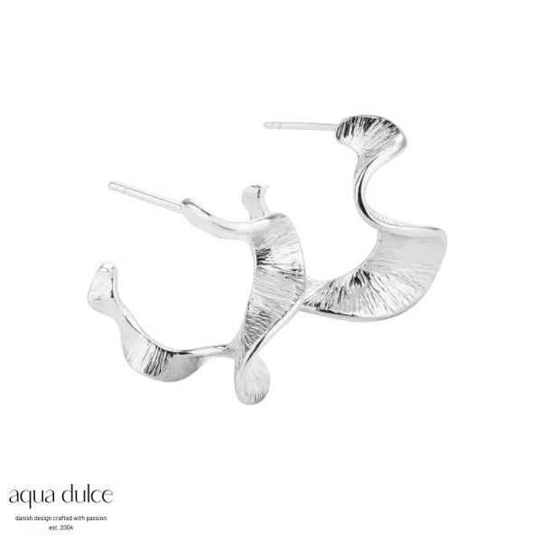 Øreringer - Rhumba Medium (Sølv)
