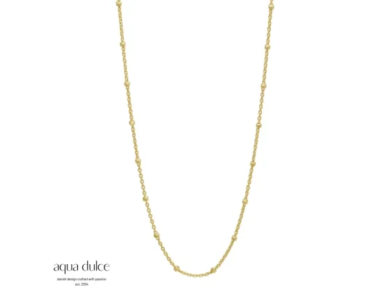 Halskjede - Dot (Forgylt)