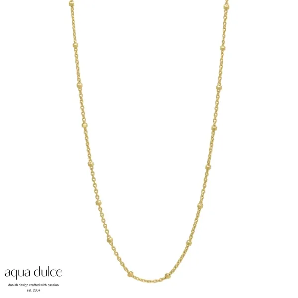 Halskjede - Dot (Forgylt)