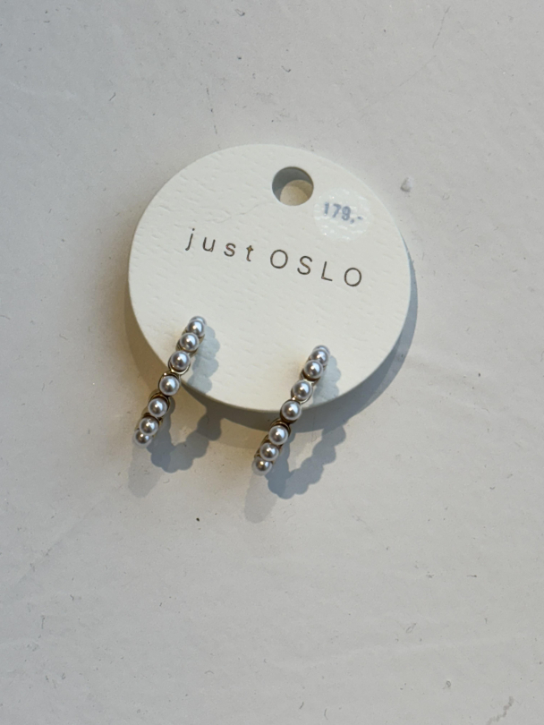 Øreringer m/perler 1043-0003