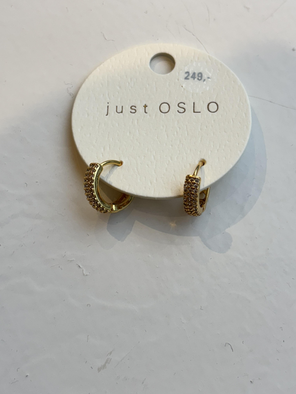 Øreringer Strass 1040-0039 - Image 1