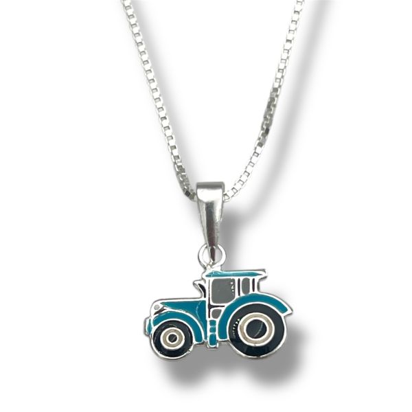 Barnehalskjede - Lyseblå Trakto