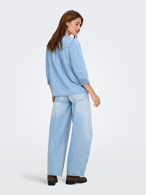 ONLRAYA 3/4 SHIRT DNM AKM NOOS - Image 3