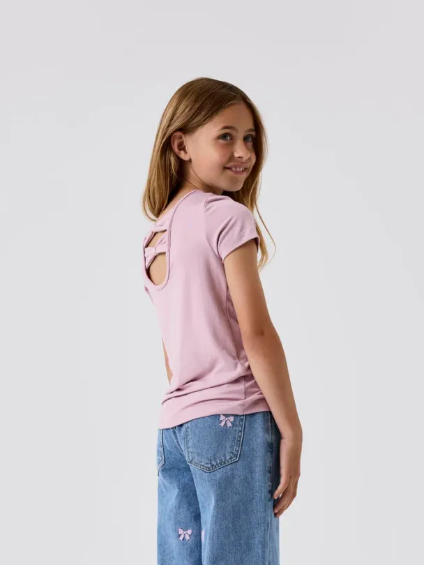 NKFJennifa slim top, rosa - Image 1