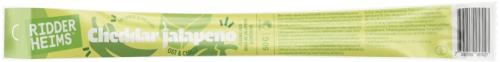 Ølpølse Cheddar&Jalapeno 50g Ridderheims