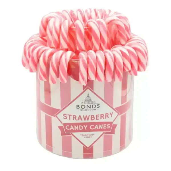 BONDS STRAWBERRY TRADITIONAL CANDY CANE FOUNTAIN 20g