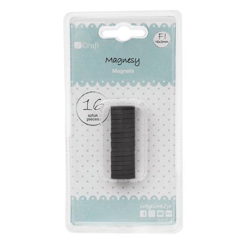 Magneter Ø 16 mm 16 stk