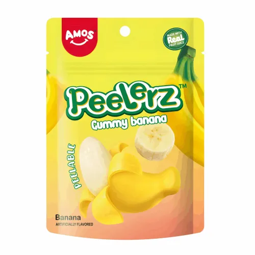AMOS PEELERZ GUMMY BANANA 65g