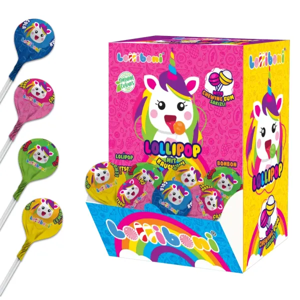 LOLLIBONI UNICORN LOLLIPOP 16g