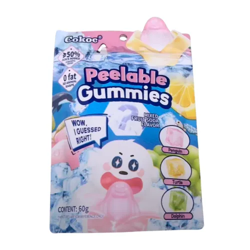 COKOC PEELABLE GUMMIES MIXED FRUIT SODA 60g