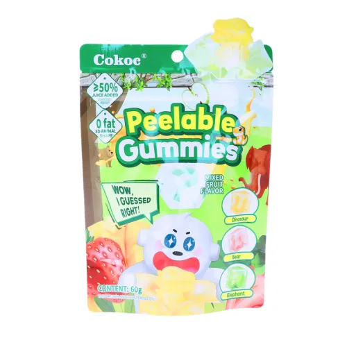 COKOC PEELABLE GUMMIES MIXED FRUIT 60g