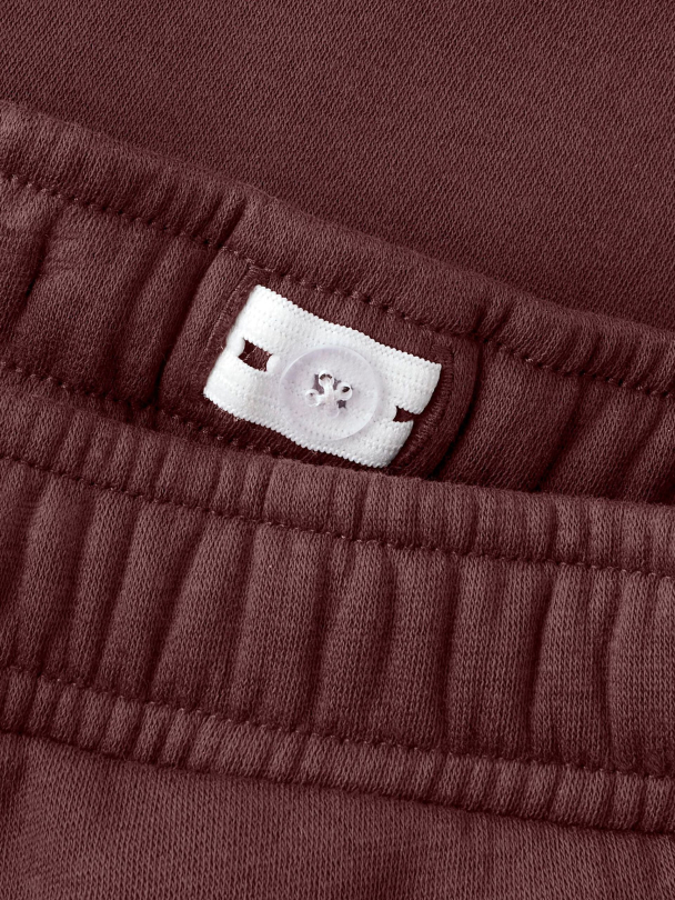 NKFKarlie joggebukse, burgunder - Image 3