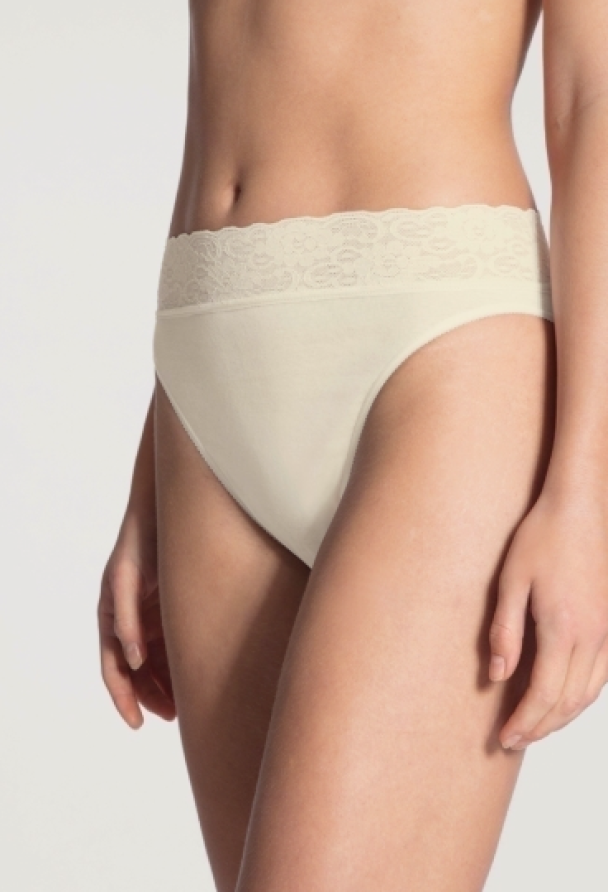Brief high waist med blonde, Champagne - Image 1