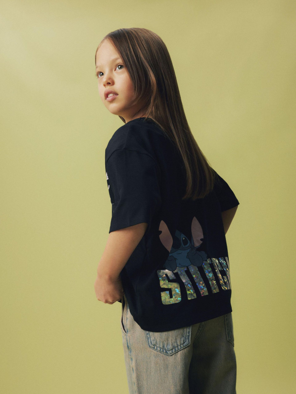 NKFAceri Stitch t-shirt, svart - Image 4