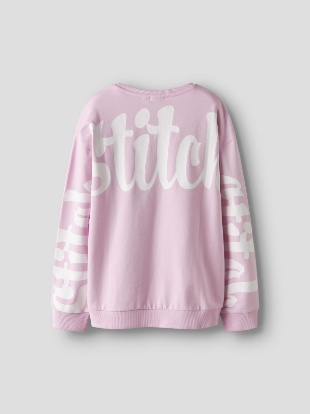 NKFAkira Stitch genser, rosa - Image 2