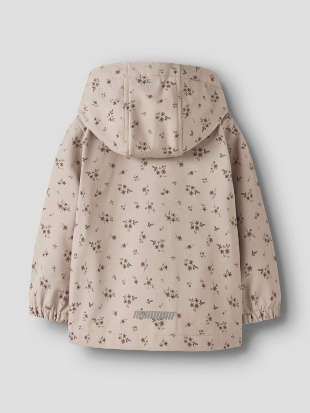 NMFAlfa softshelljakke, beige - Image 4