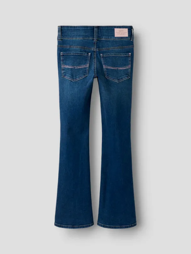 NKFPolly bootcut jeans, blå - Image 2