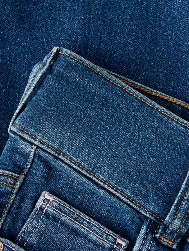 NKFPolly bootcut jeans, blå - Image 4