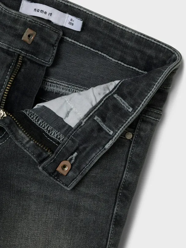 NKFPolly jeans, grå - Image 3