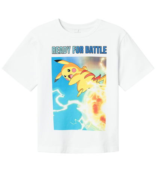 NKMSkylar Pokemon t-shirt, hvit - Image 2