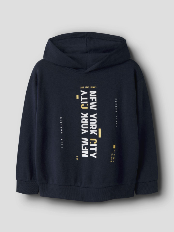 NKMVelten hettegenser, navy - Image 1