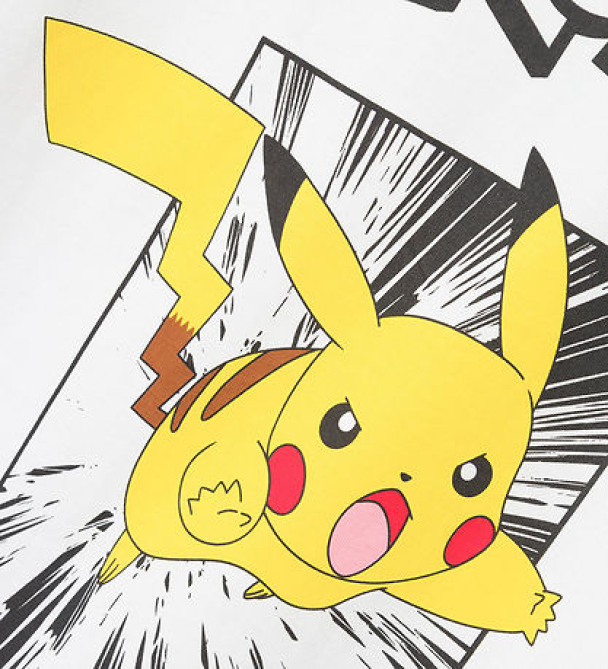 NKMNoisi Pokemon t-shirt, hvit - Image 3