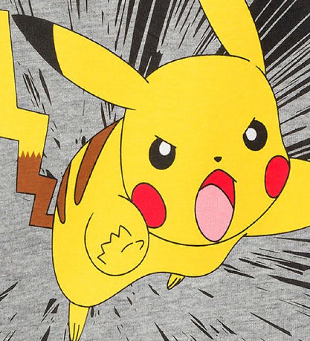NKMNoisi Pokemon t-shirt, grå - Image 2
