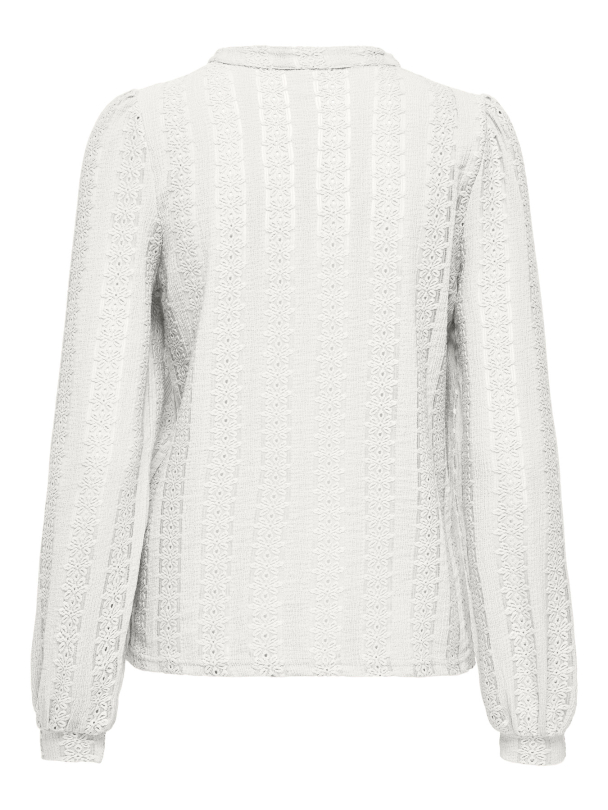 ONLMELANIE L/S SPLIT TOP JRS - Image 2