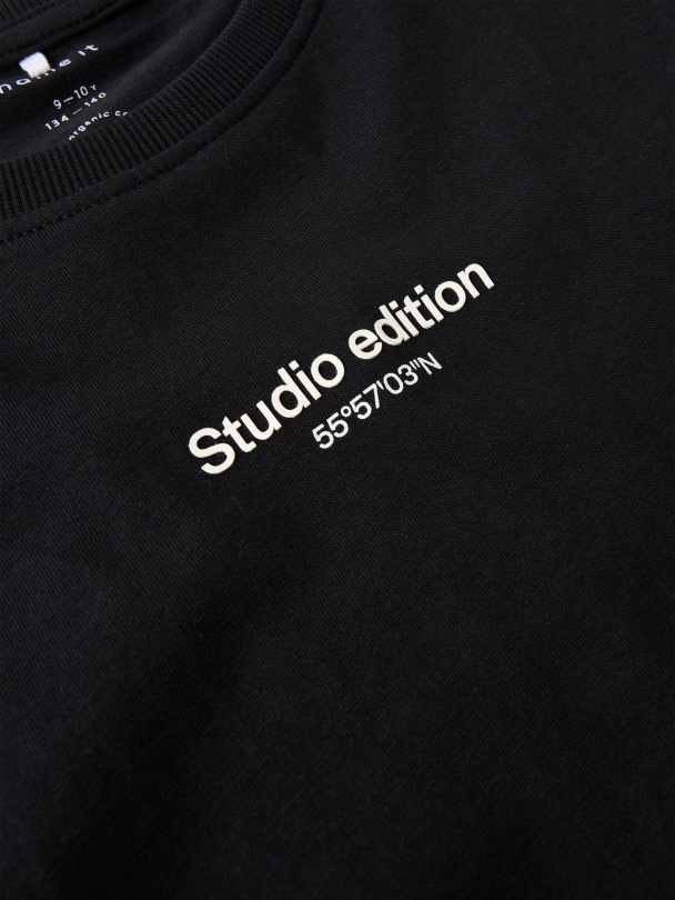NKMBrody t-shirt, svart - Image 5