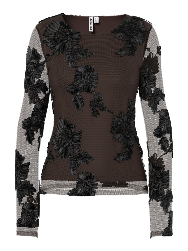 PCOFFIA LS BOATNECK TOP JRS D2D - Image 1