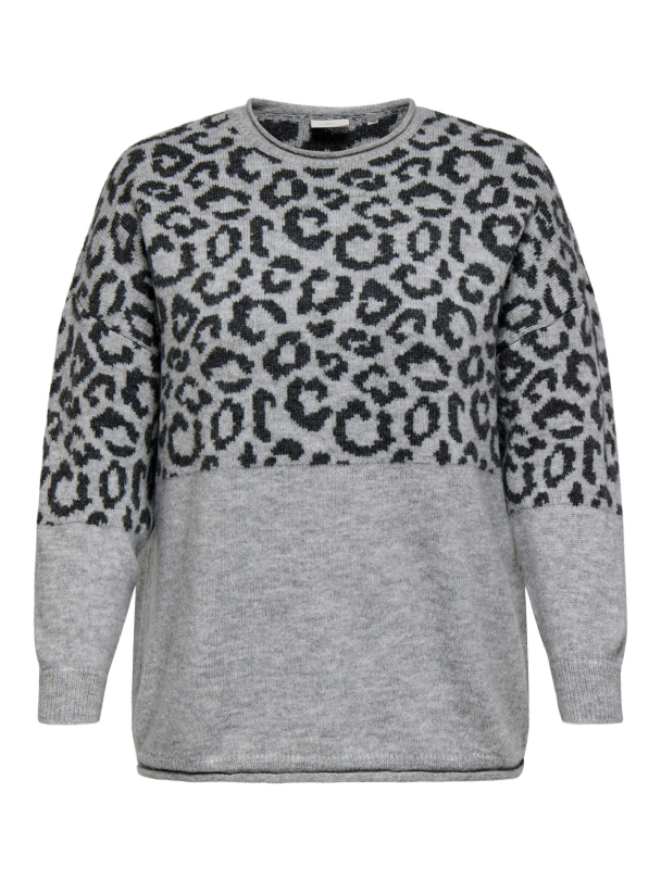 CARJADE ANIMAL L/S O-NECK KNT - Image 1