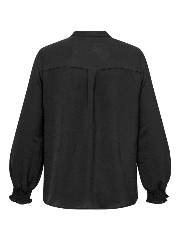 CARMETTA V-NECK LS TOP WVN NOOS - Image 3